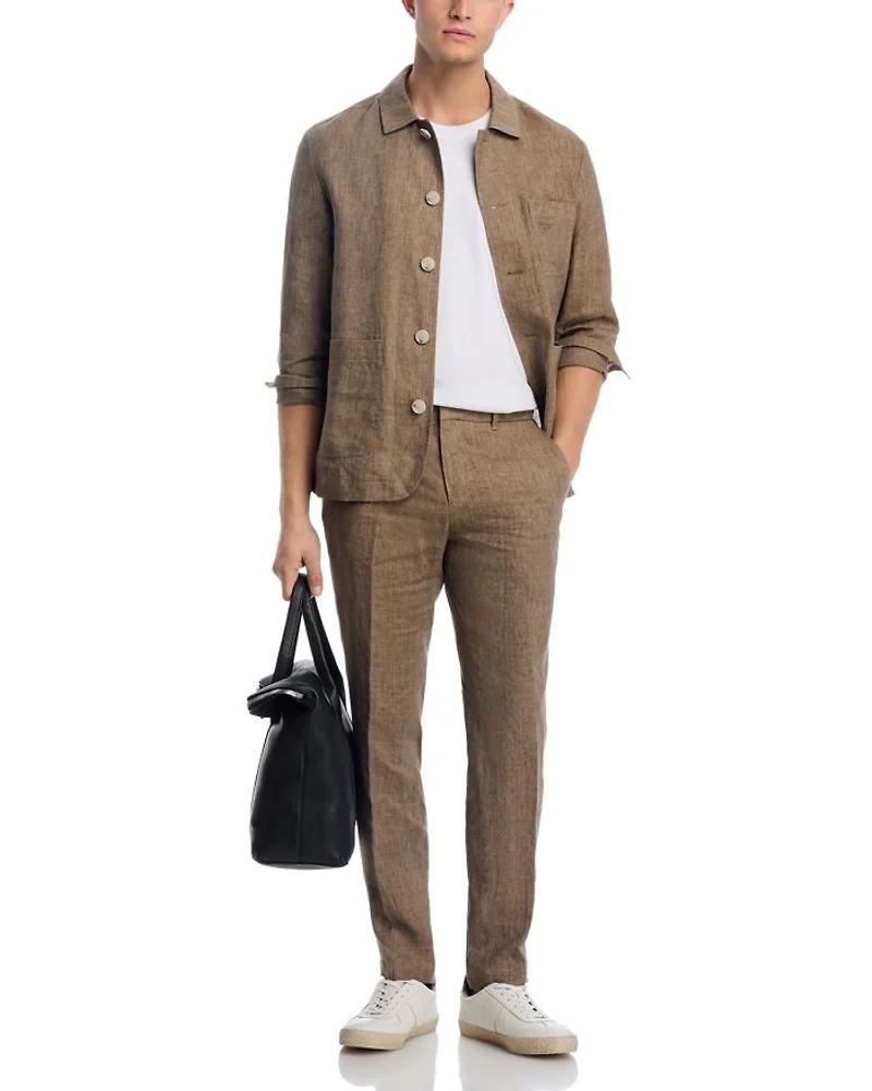Genius Slim Fit Linen Pants