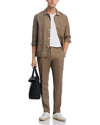 Genius Slim Fit Linen Pants