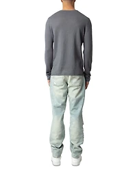 Signature Regular Fit Linen Henley