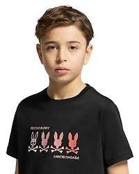 Unisex Kids Oceania Embroidered Graphic Tee - Little Kid, Big Kid
