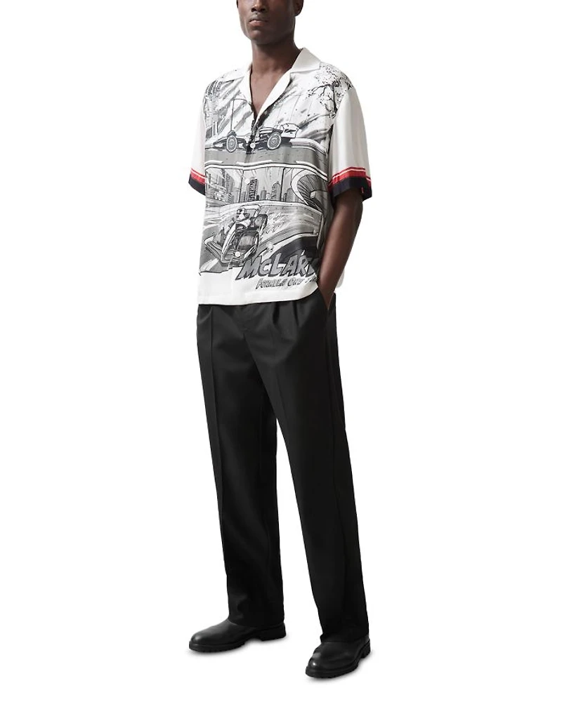 Comic Graphic Camp Shirt