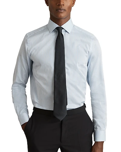 Reiss Remote Bengal Long Sleeve Button Front Shirt