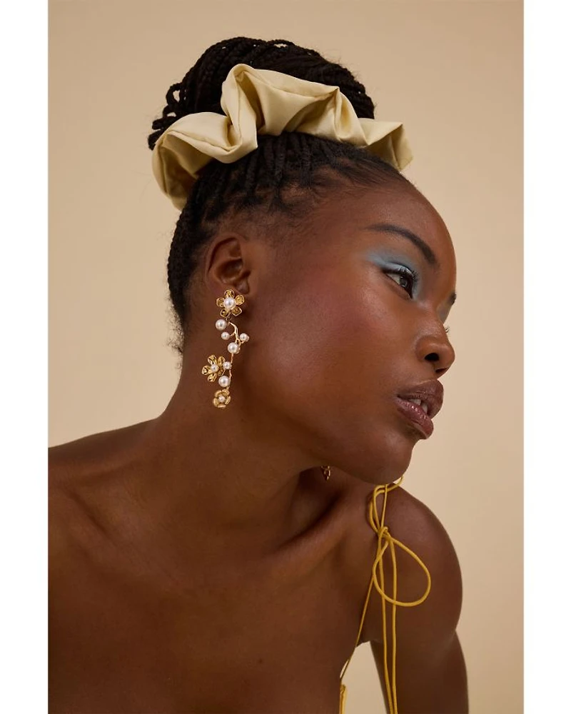 Amy Silk & Wool Oversized Scrunchie