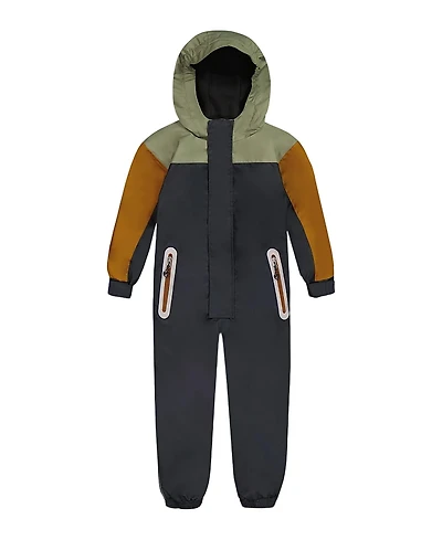 Deux par Boys' Color block Mid-Season One-Piece Outerwear - Little Kid