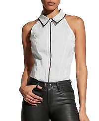As by Df Reese Halter Blouse