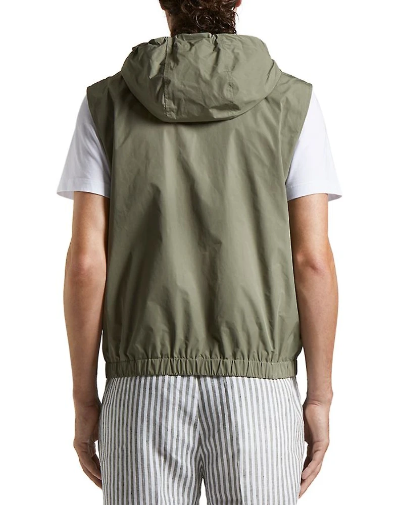 Hooded Double Slider Vest