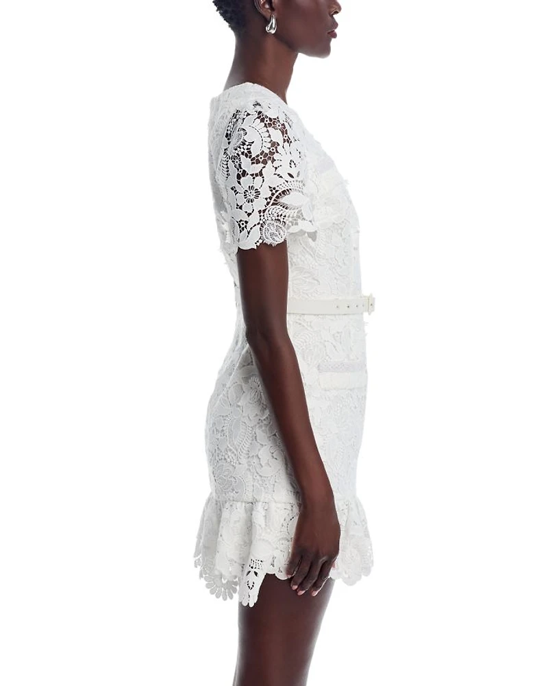 Garden Lace Mini Dress