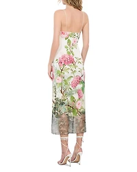 Julietta Cutaway Lace Trim Dress