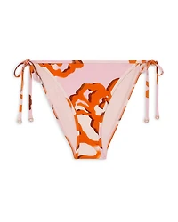 Leaf Print Side Tie Bottom