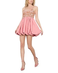 Nessa Sequined Empire Dress