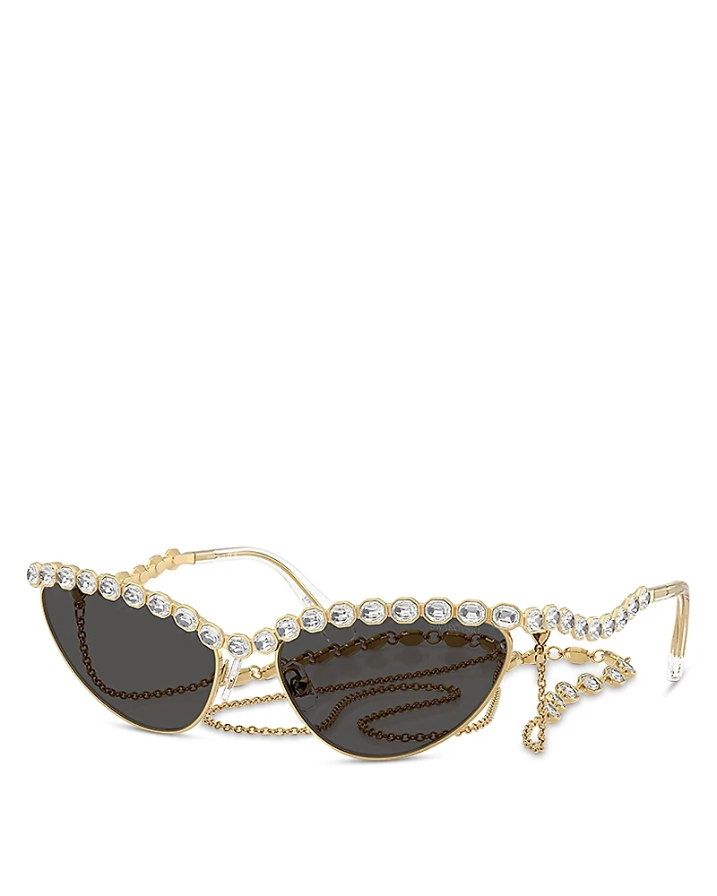 Swarovski Cat Eye Sunglasses, 59mm