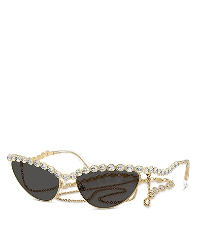 Swarovski Cat Eye Sunglasses, 59mm
