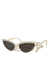Swarovski Cat Eye Sunglasses, 59mm