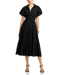 Cinq a Sept Maggio Balloon Sleeve Dress
