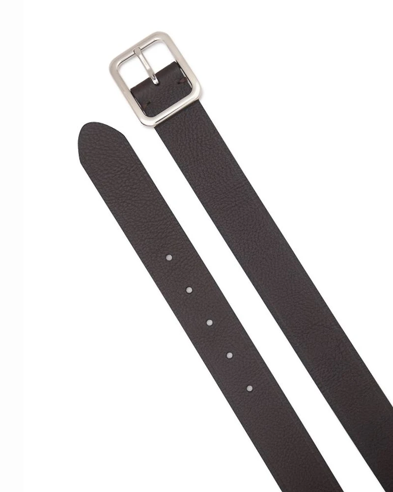 Men's Flat Pebble Belt