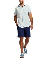 Royal Palms Printed Short Sleeve Shirt