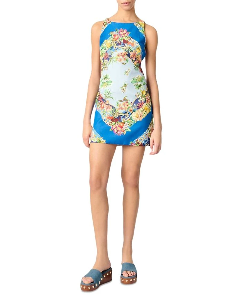Patterned Shift Dress