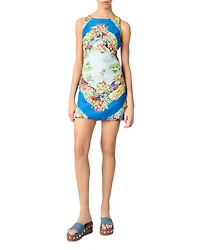 Patterned Shift Dress