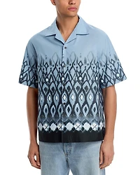 Espino Printed Short Sleeve Camp Shirt
