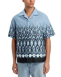 Hugo Espino Printed Short Sleeve Camp Shirt