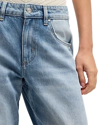 Daelya Straight Jeans Open Bu