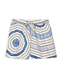 Spiral Motif Shorts