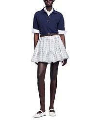 Spiral Print Skater Skirt - Exclusive
