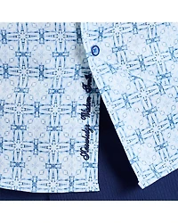 Madagascar Cotton Stretch Classic Fit Button Down Shirt