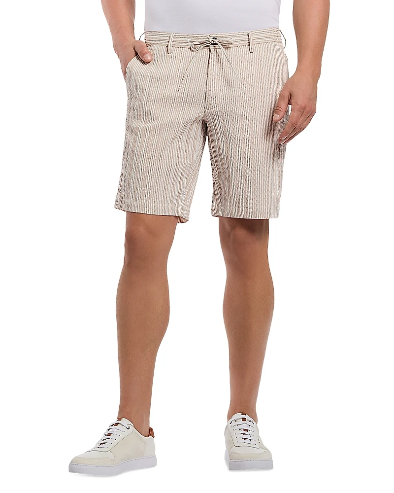 Robert Graham Fornillo Seersucker Relaxed Fit 8 Shorts