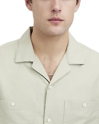 Camp Collar Short Sleeve Shirt
