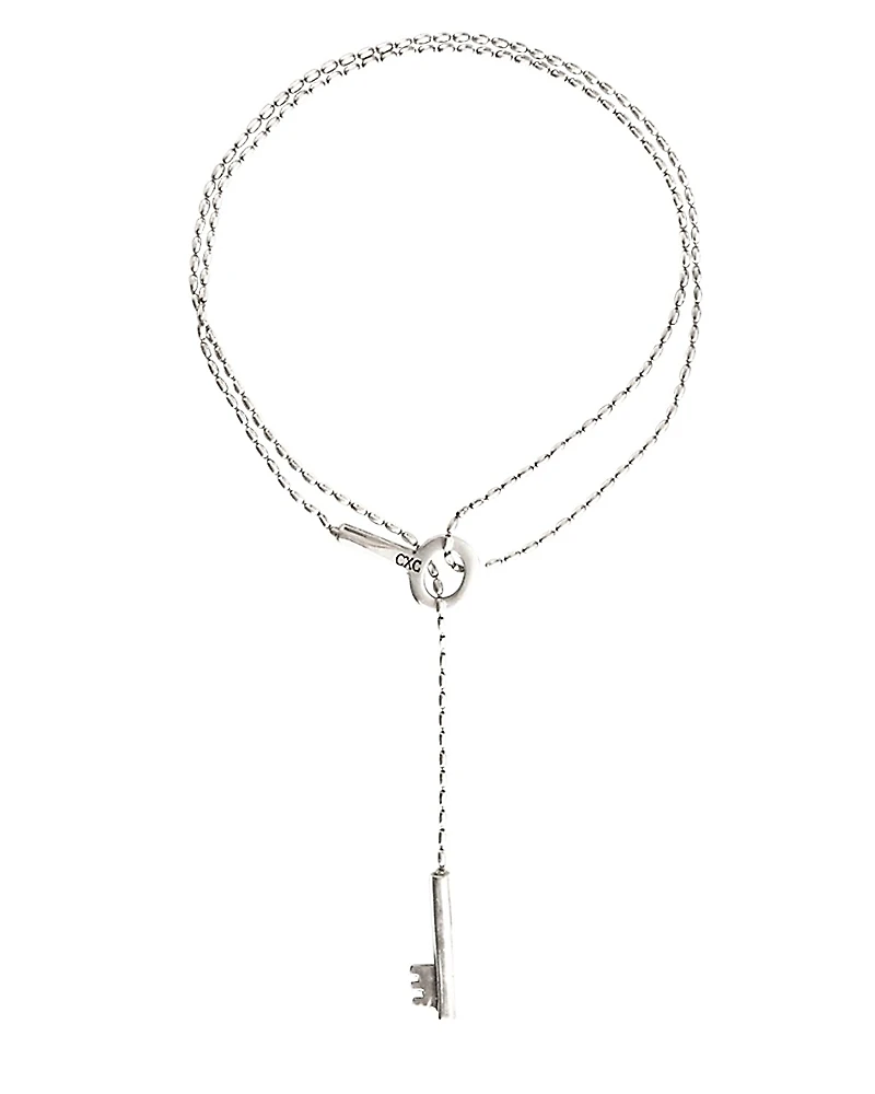 Cxc Key Sliding Necklace