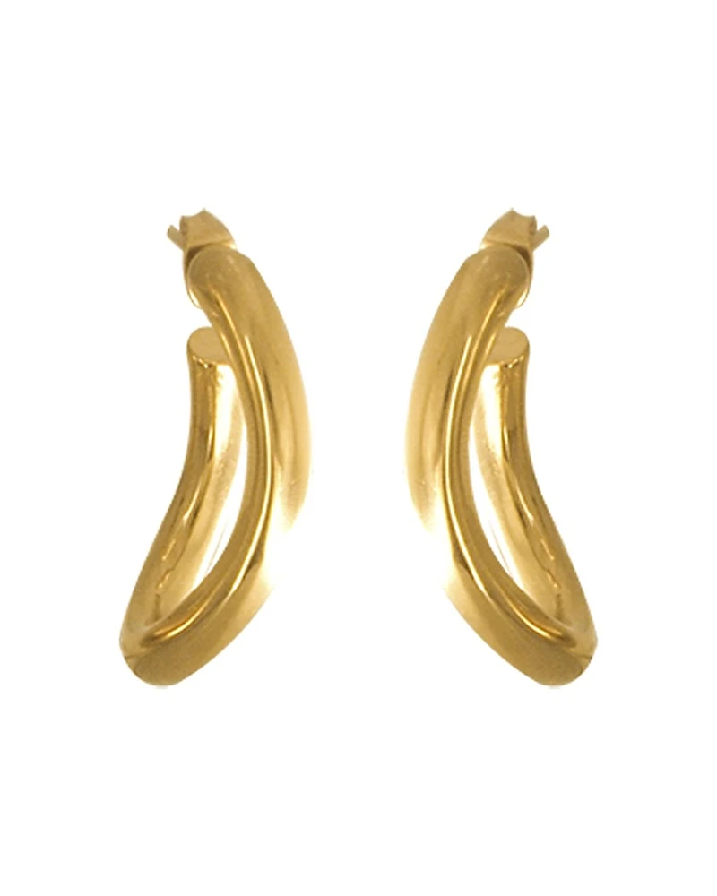 Cxc Queen Hoop Earrings