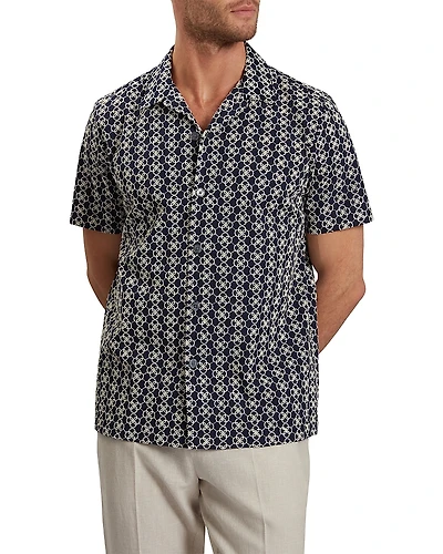 Ted Baker Finlays Relaxed Fit Embroidered Shirt