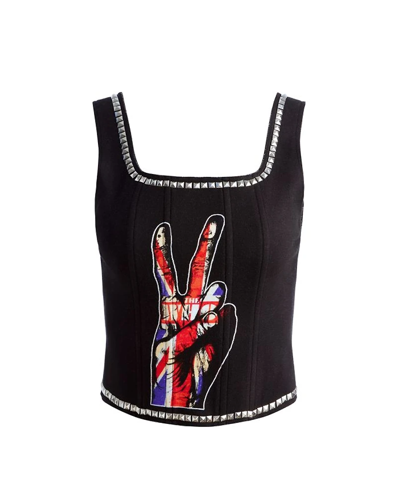 Breslin Corset Top