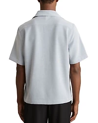 Sensei Short Sleeved Striped Seersucker Regular Fit Shirt