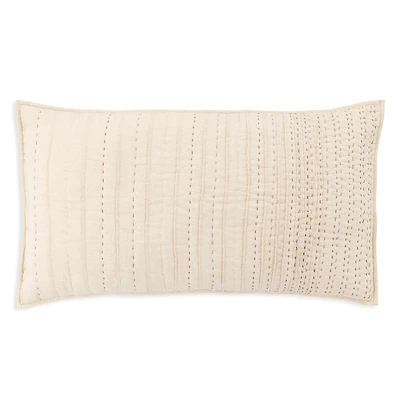 Annie Selke Bryant Natural Quilted Sham, King