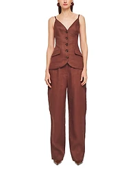 Oliver Linen Vest