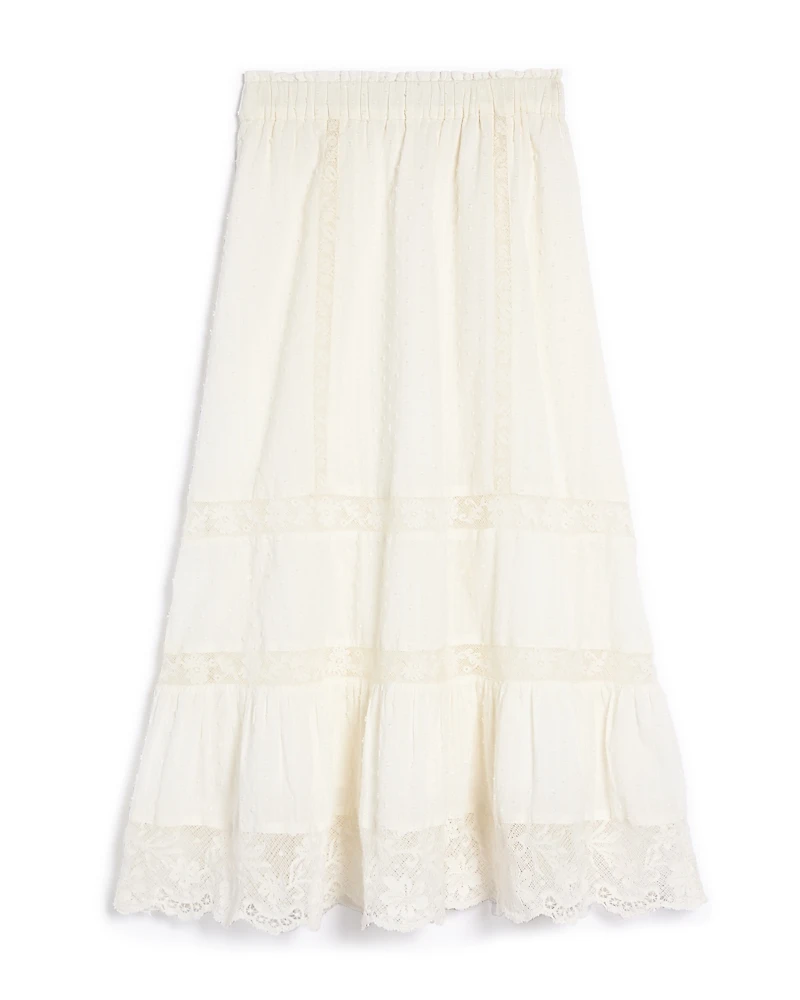 LoveShackFancy Girls' Donella Skirt - Big Kid