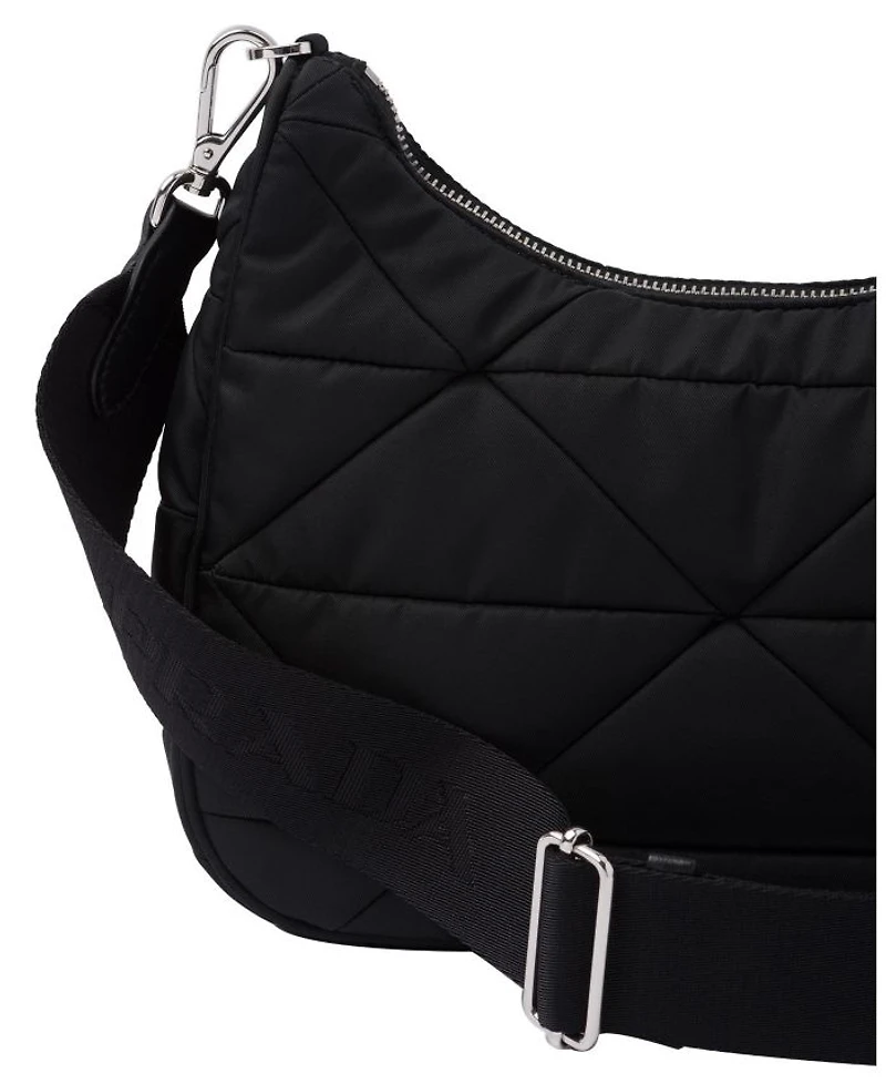 Padded Re-Nylon Shoulder Bag