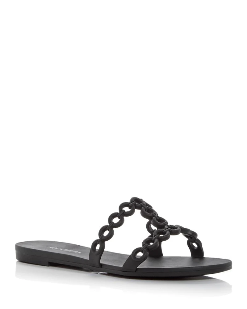 Women's Infinity Chain Jelly Sandals