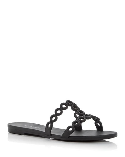Women's Infinity Chain Jelly Sandals