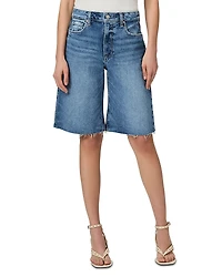Paige Cadee High Rise Bermuda Jean Shorts