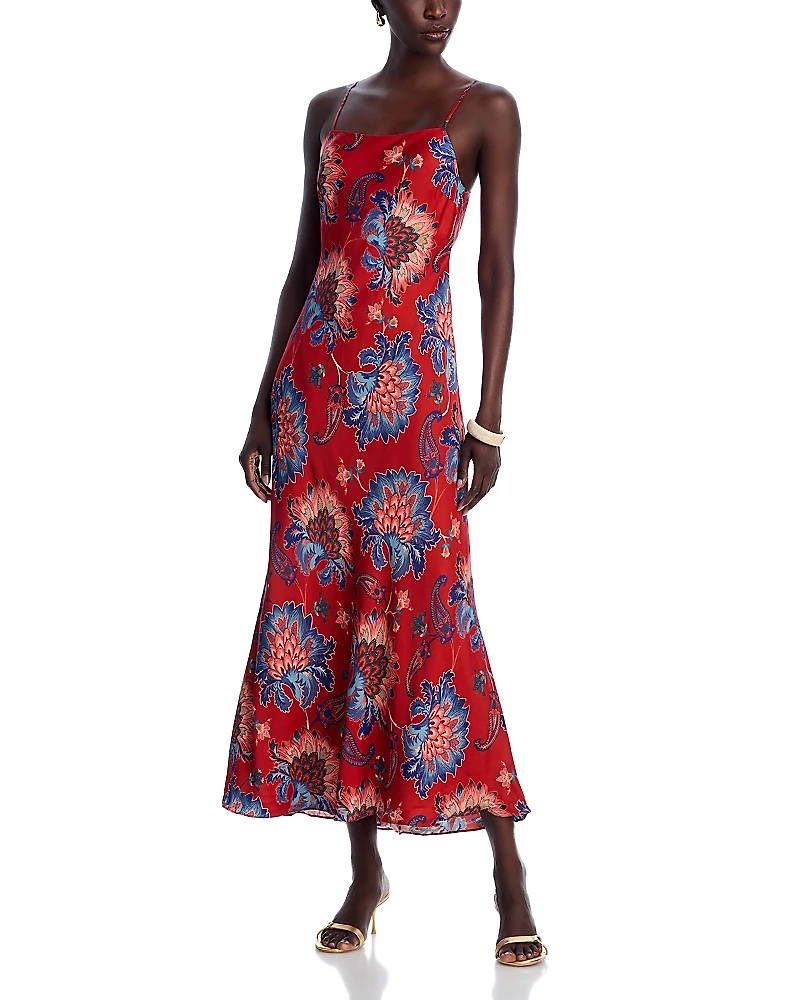 Farm Rio Luang Red Maxi Dress