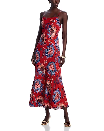 Farm Rio Luang Red Maxi Dress