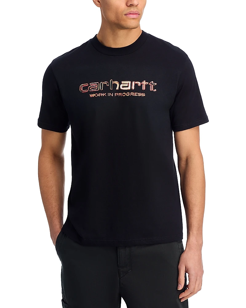 Carhartt Wip Solar Chrome Short Sleeve Logo Tee