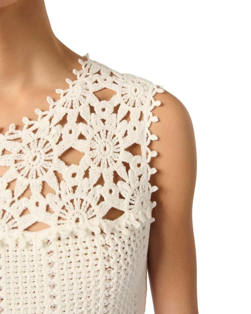Short Crochet Dress