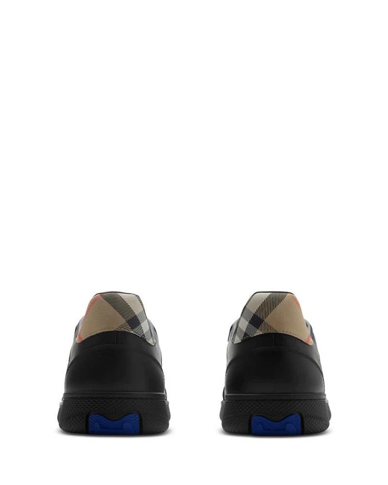 Men's Terrace Check Low Top Sneakers