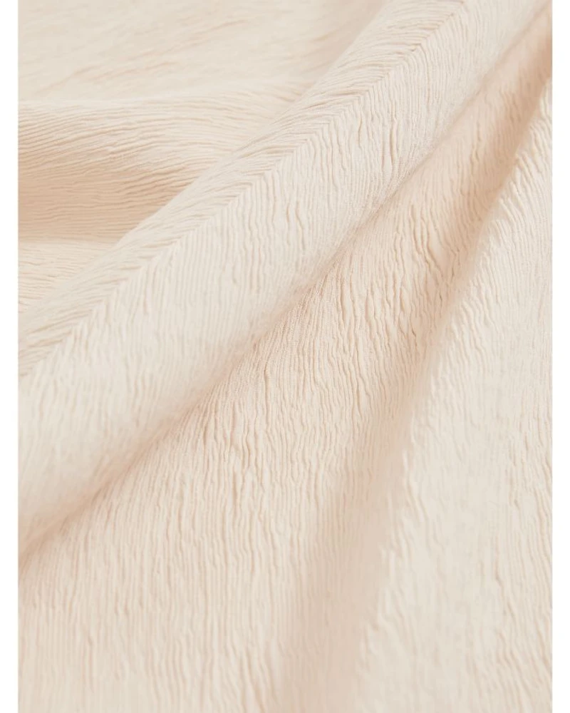 Kiera Textured Drape Neck Dress
