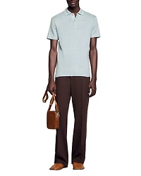 Beach Linen Polo Shirt