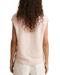 Lily Button Front Knit Vest